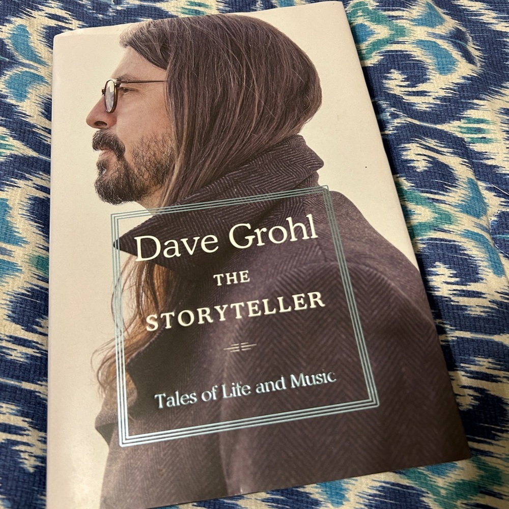 Dave Grohl's The Storyteller hardback book
